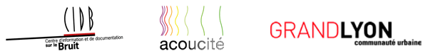 logos Visite Décibel Villes Lyon Acoucité
