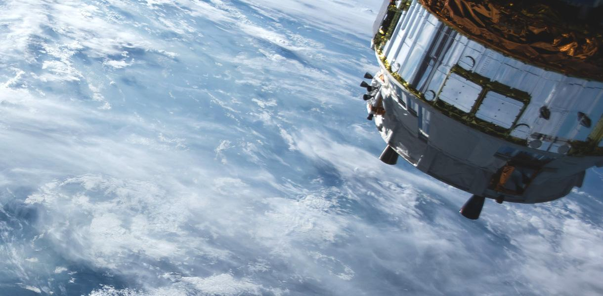 Terre vue d'un satellite