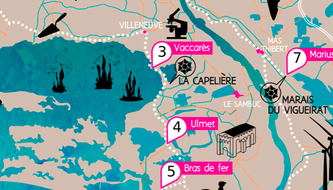Parcours sonore en Camargue