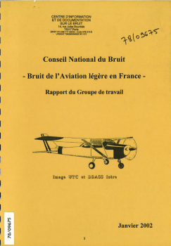 Bruit de l'aviation légère en France