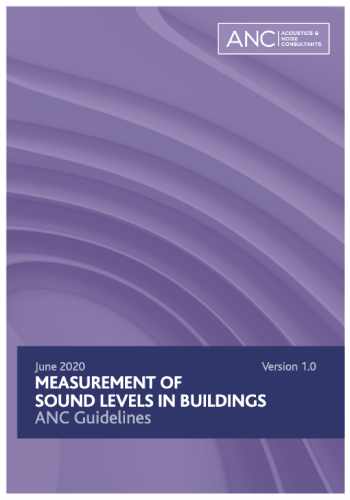 Measurement of sound levels in buildings