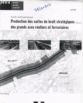 Production des cartes de bruit stratégiques des grands axes routiers et ferroviaires