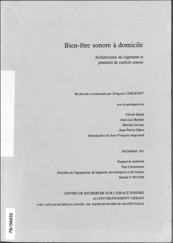 Bien-être sonore à domicile