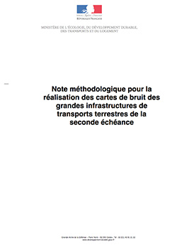note methodologique realisation cartes bruit grandes infrastructures transports terrestres