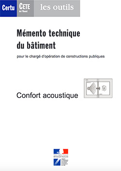 certu memento technique batiment pour charge operation constructions publiques confort acoustique
