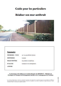 guide realiser son mur antibruit