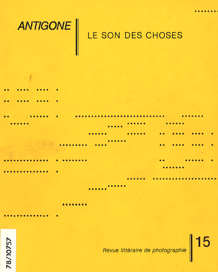Le son des choses