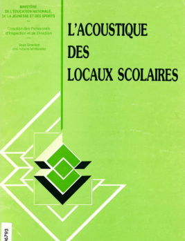 L'acoustique des locaux scolaires