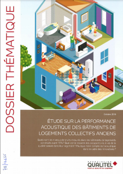 Etude sur la performance acoustique des bâtiments de logements collectifs anciens