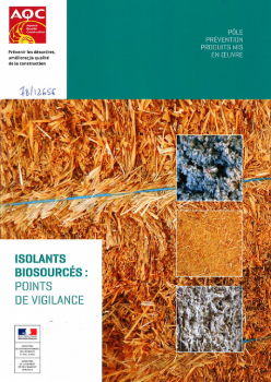 Isolants biosourcés: points de vigilance