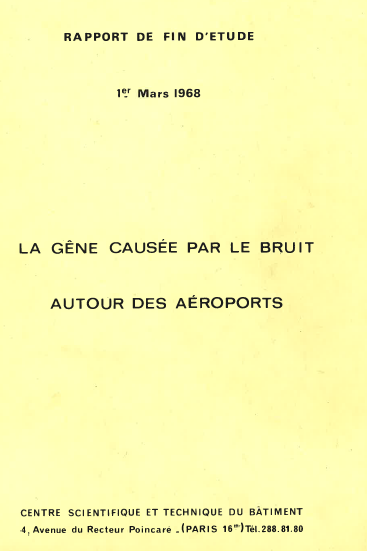 La gêne causée par le bruit autour des aéroports