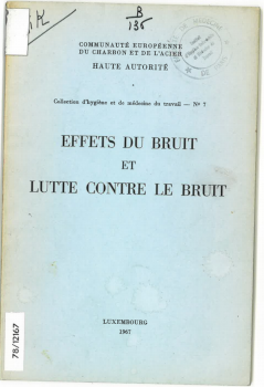Effets du bruit et lutte contre le bruit