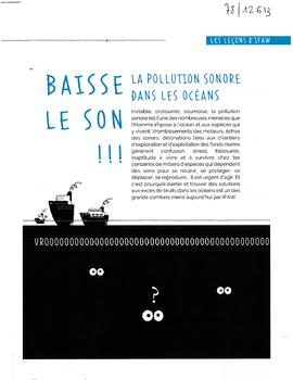 baisse le son