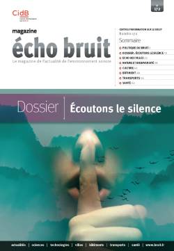 couverture de la revue echo bruit numero 175