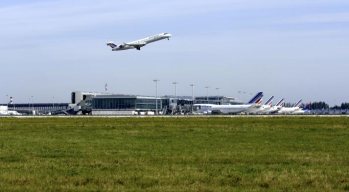 avion au décollage