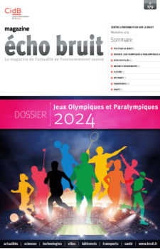 Couverture du dernier numéro de la revue écho bruit