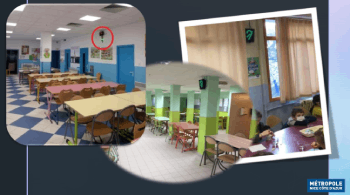 cantines scolaires équipées d'afficheurs